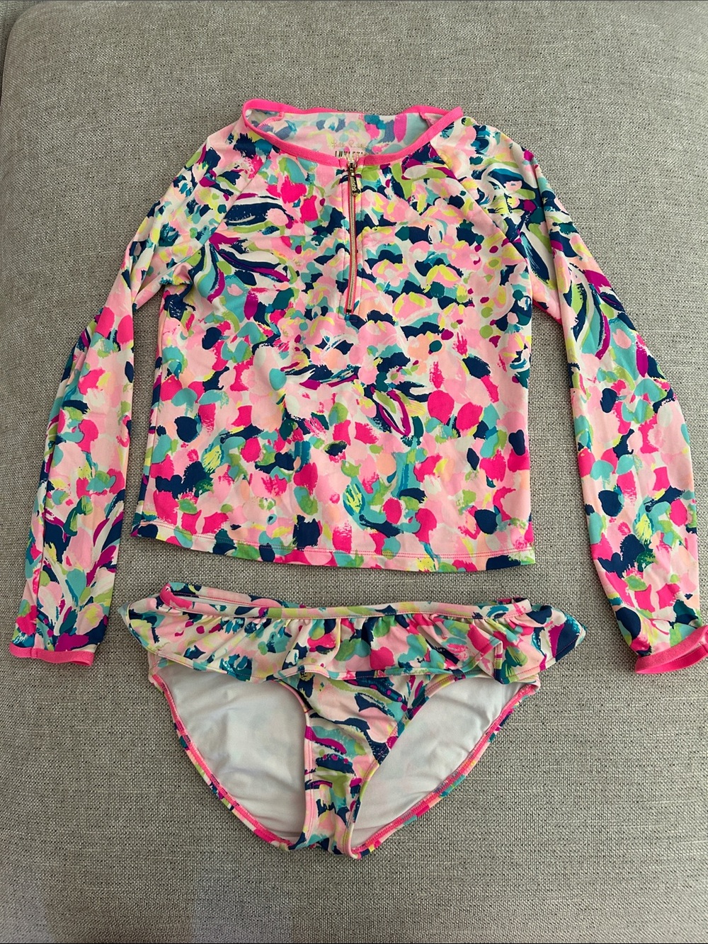 Lilly Pulitzer 2 piece swimsuit